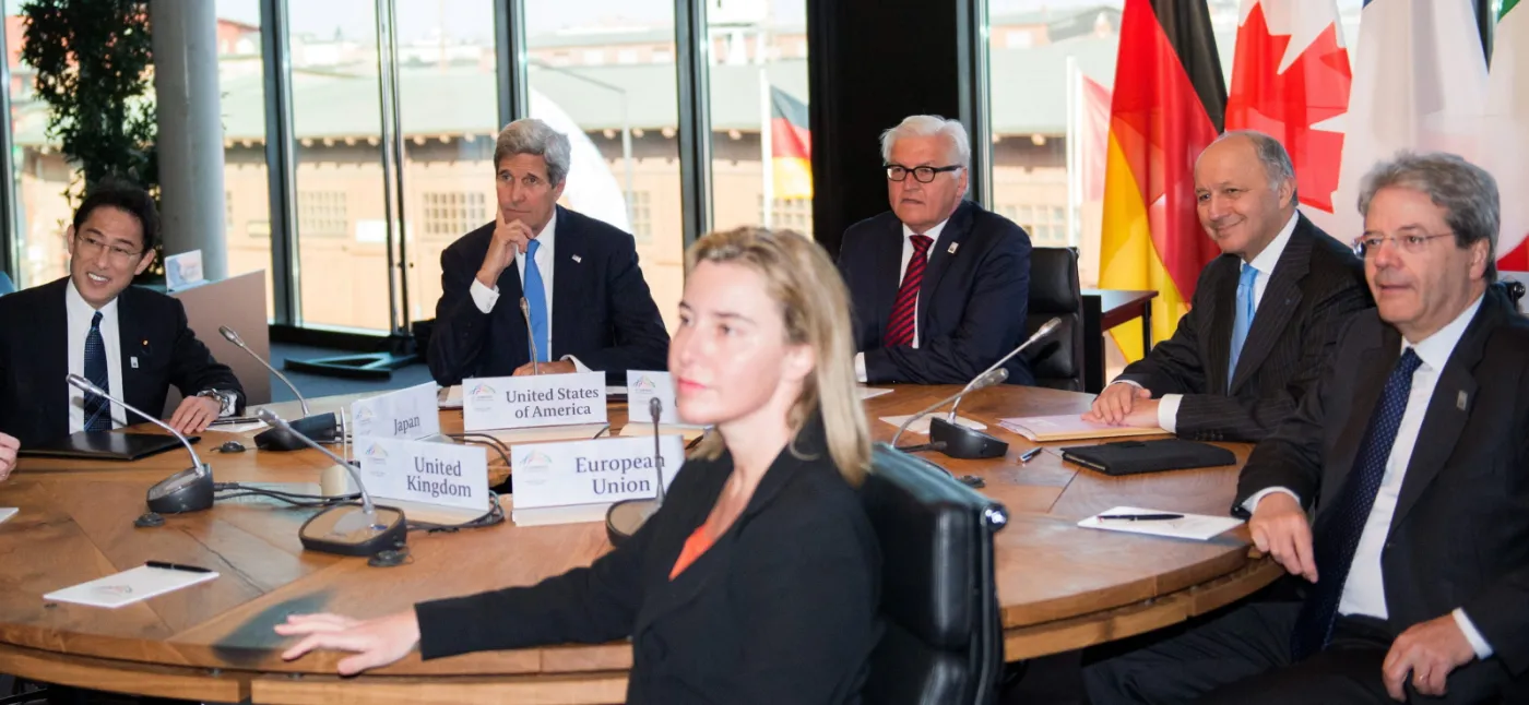 Spotkanie grupy G7 w Lubece