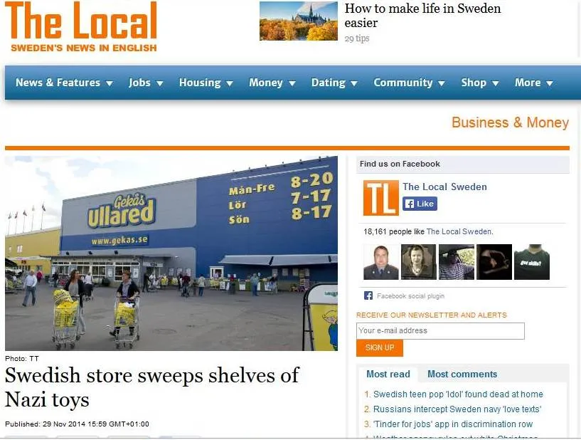 zabawki z symbolami gestapo