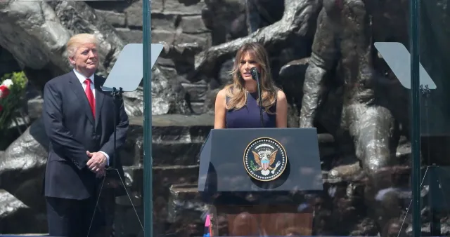 Melania Trump: Wszyscy ludzie powinni być w stanie żyć bez strachu