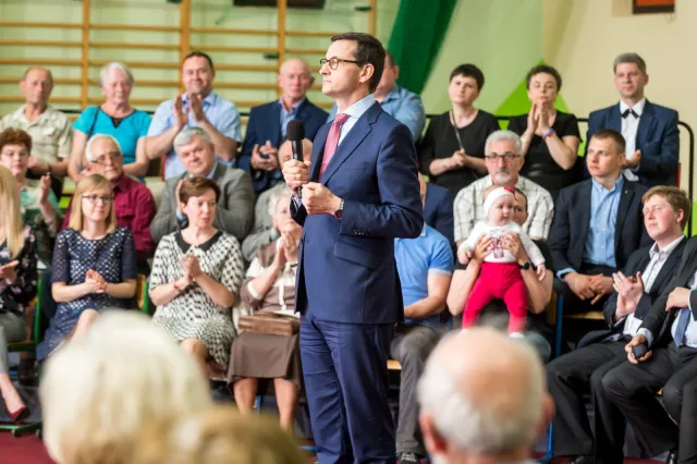 Morawiecki: Nie odejdziemy od reform wymiaru sprawiedliwości