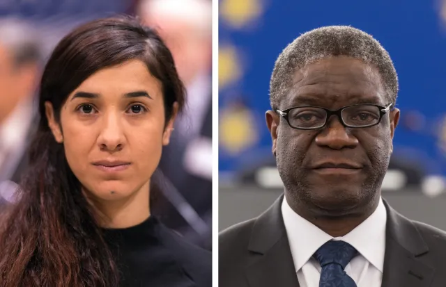 Pokojowa Nagroda Nobla za pomoc wykorzystywanym kobietom. Laureatami Nadia Murad i Denis Mukwege