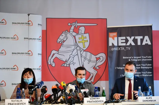 Przydacz spotkał się w Warszawie z rodzicami Ramana Pratasiewicza