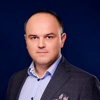 Grzegorz Kazana, członek zarządu Fabryki BAT Polska w Augustowie