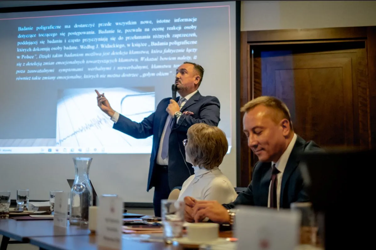 Jedno z wystąpień naukowych adw. dr M.Charkiewicza październik 2023r.