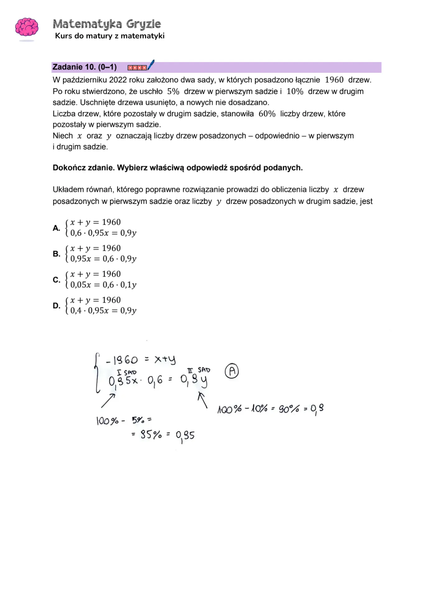 Matura 2024. Matematyka - poziom podstawowy [ARKUSZE CKE i ODPOWIEDZI]