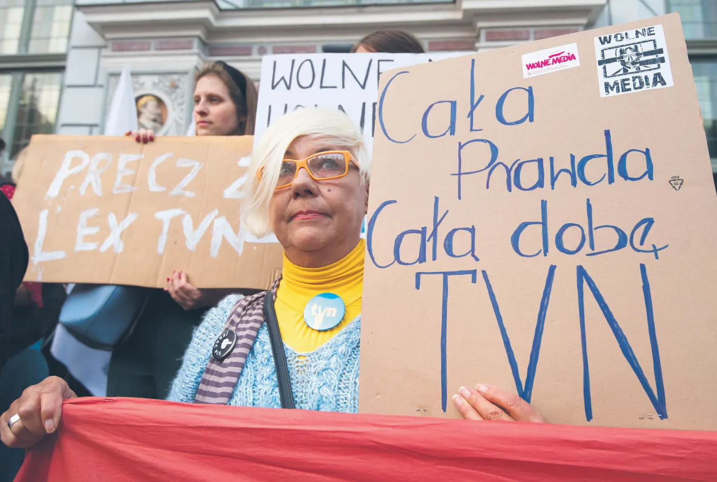 Weto prezydenta albo TVN24 na uchodźstwie