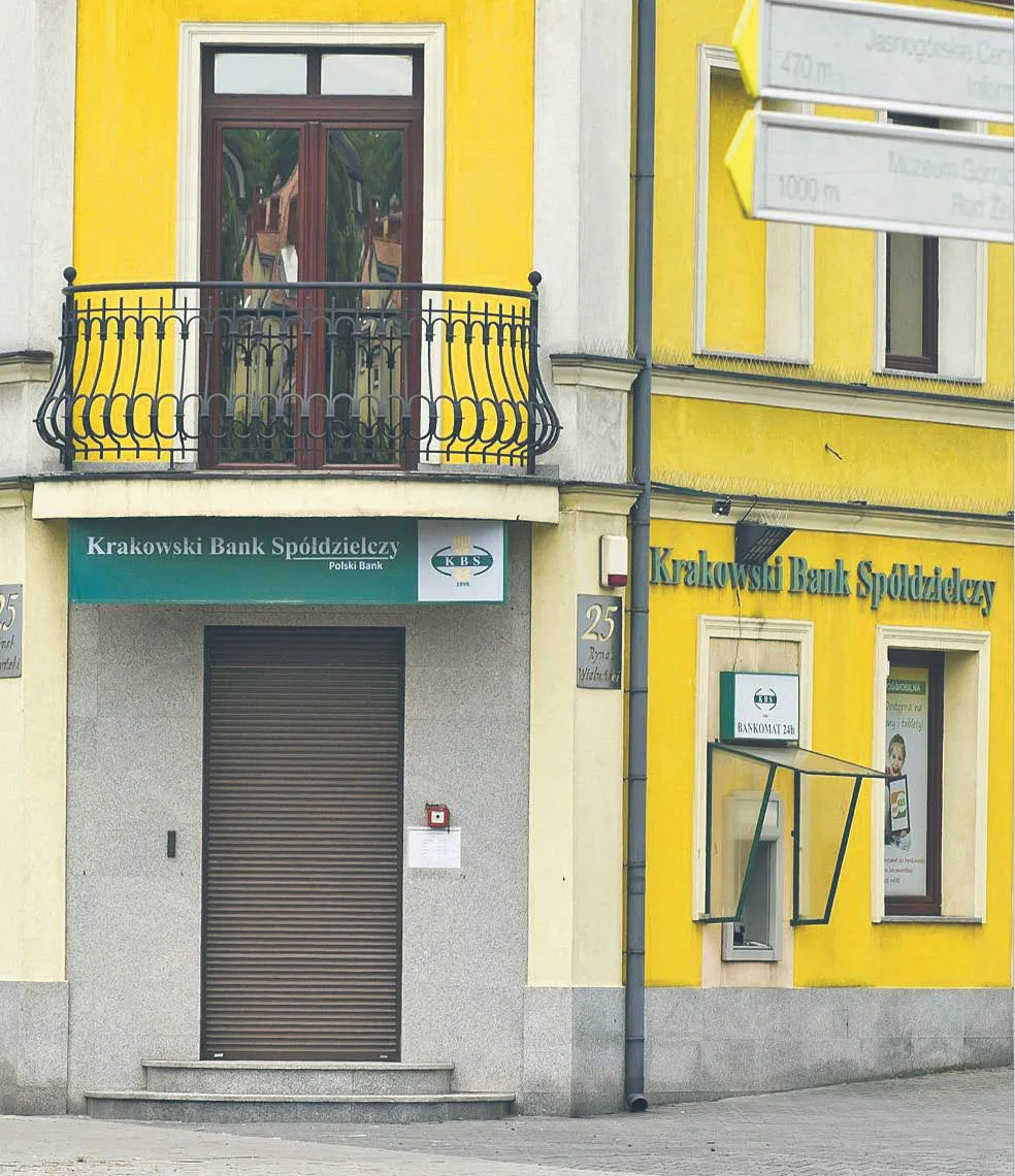 Wojna w Krakowskim Banku Spółdzielczym
