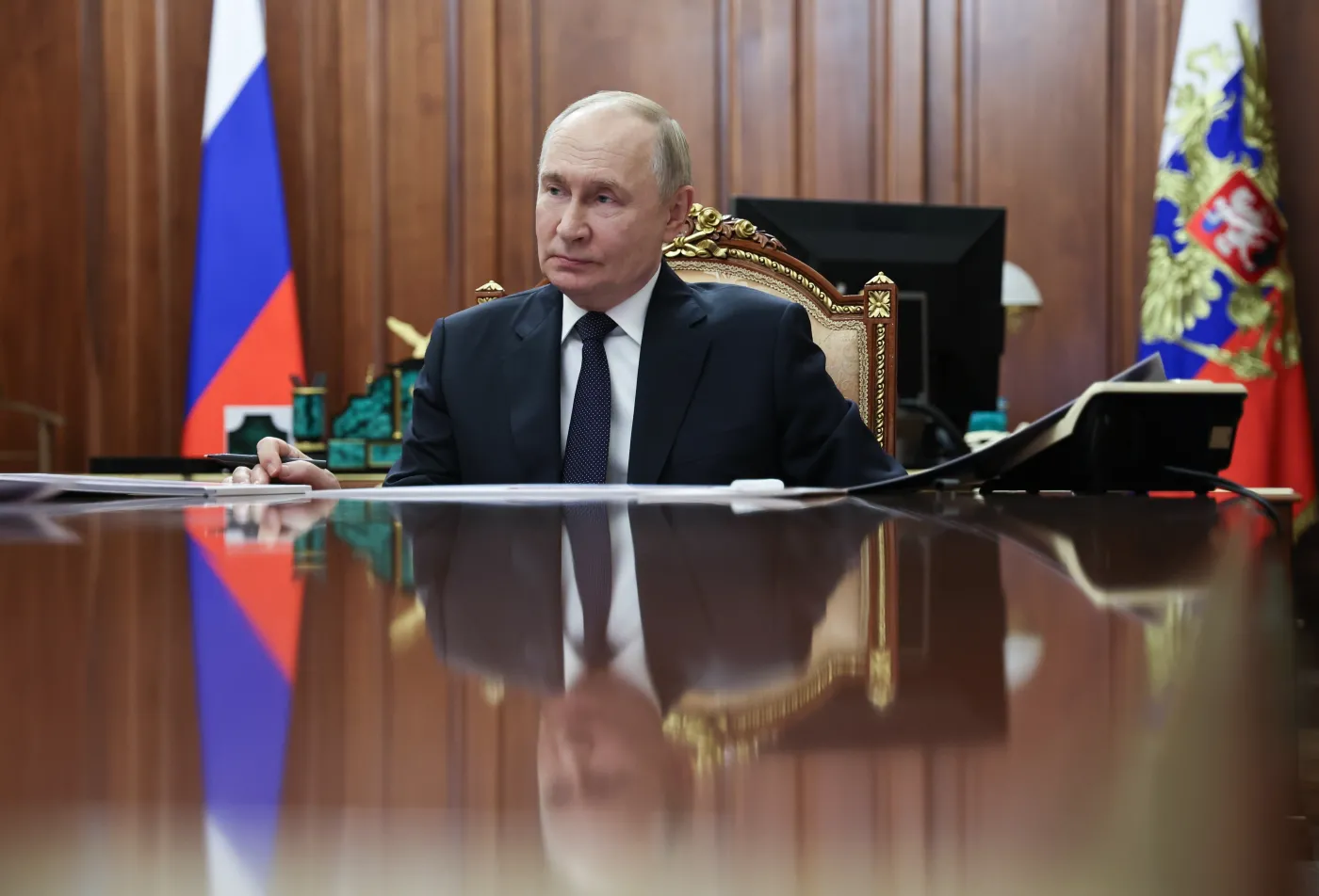 Rosja. Doradca Putina: otrzymaliśmy nową wersję planu dla Ukrainy, wymaga poważnej analizy