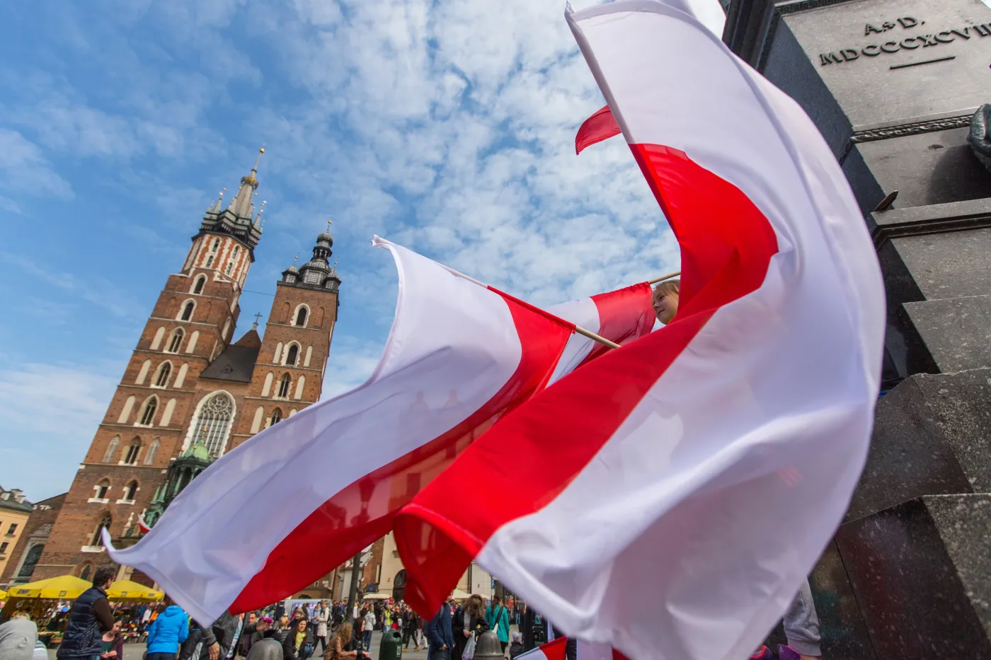 Kraków flaga polska