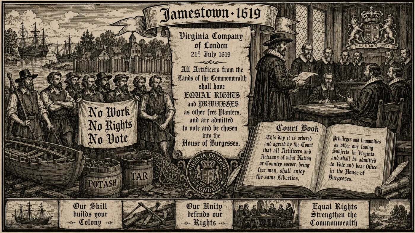 Strajk Polaków w Jamestown