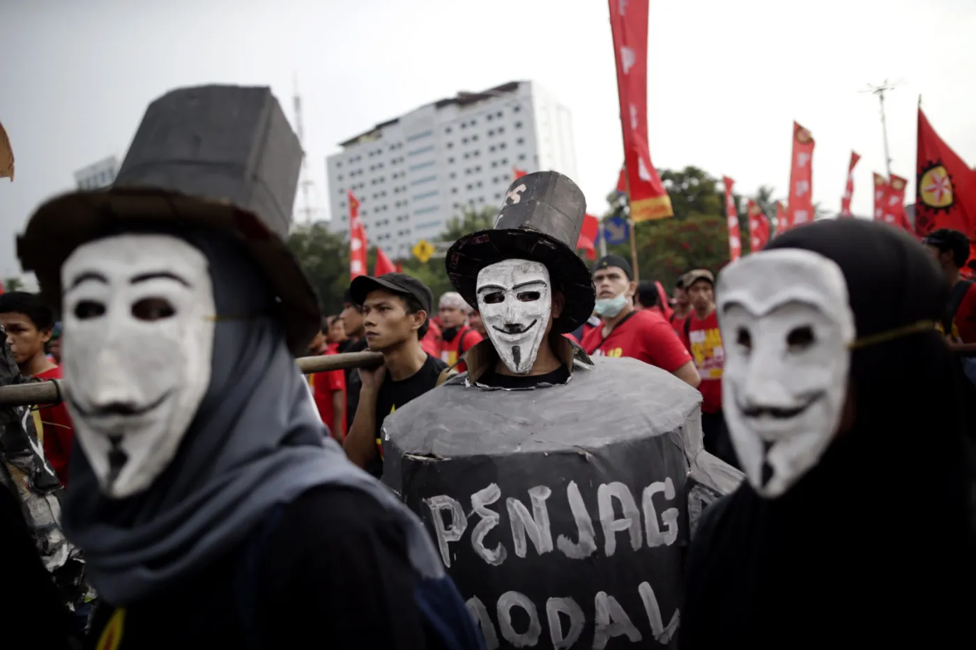 Demonstracje 1 maja w Indonezji