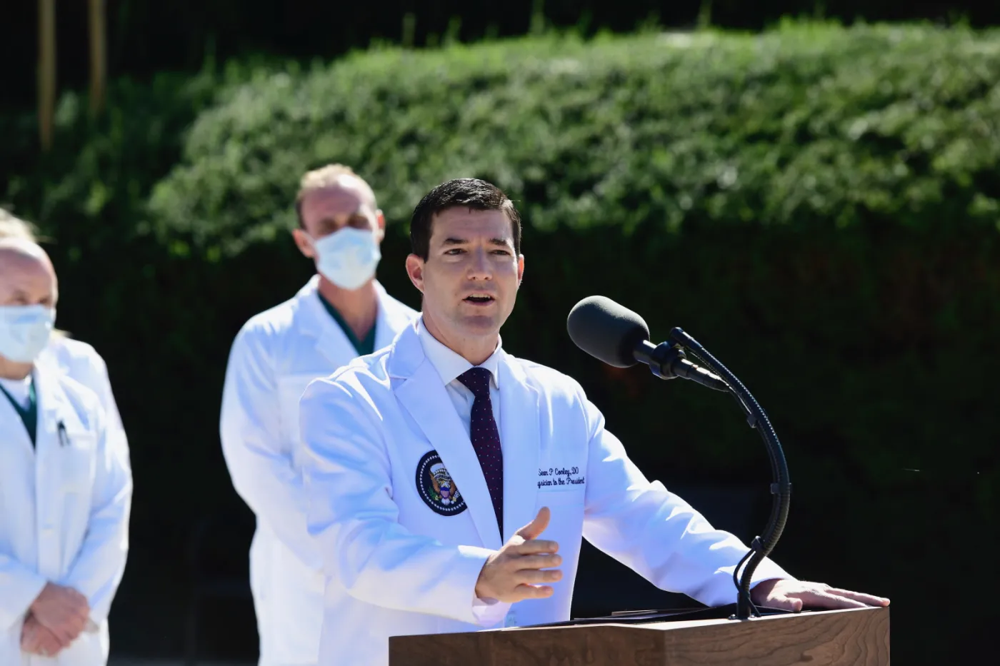 Lekarz Białego Domu o stanie zdrowia Donalda Trumpa