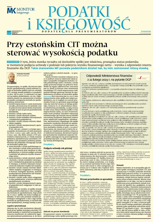 PODATKI I KSIĘGOWOŚĆ