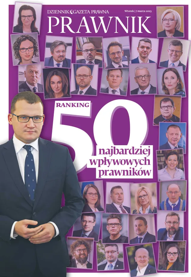 RANKING 50 NAJBARDZIEJ WPŁYWOWYCH PRAWNIKÓW