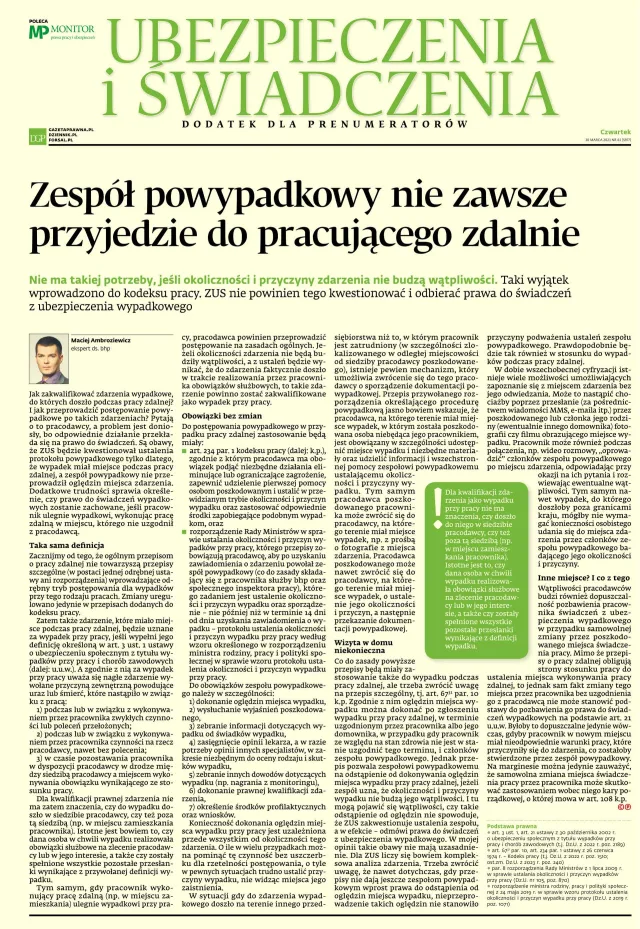 UBEZPIECZENIA I ŚWIADCZENIA