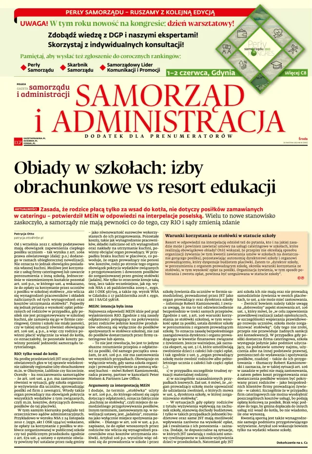 SAMORZĄD I ADMINISTRACJA