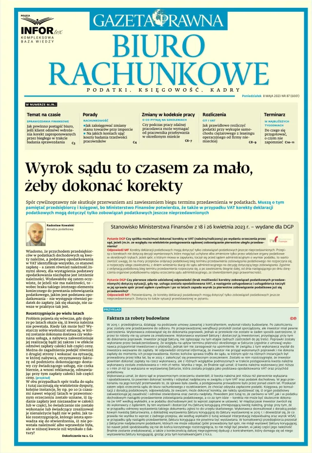 BIURO RACHUNKOWE