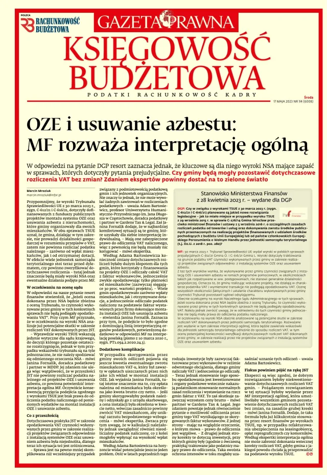 KSIĘGOWOŚĆ BUDŻETOWA