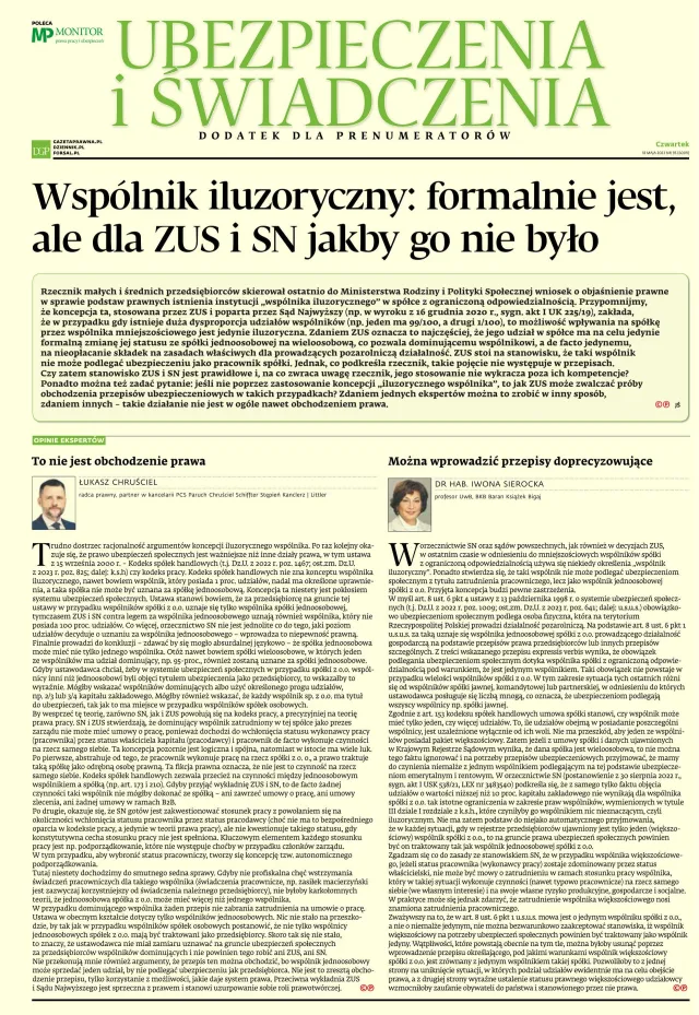 UBEZPIECZENIA I ŚWIADCZENIA