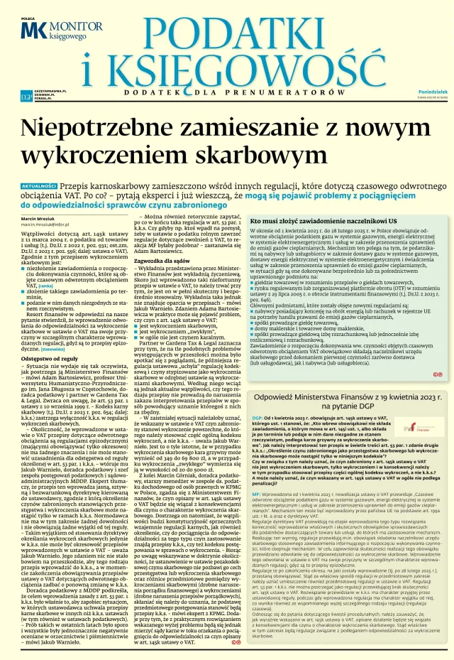 PODATKI I KSIĘGOWOŚĆ