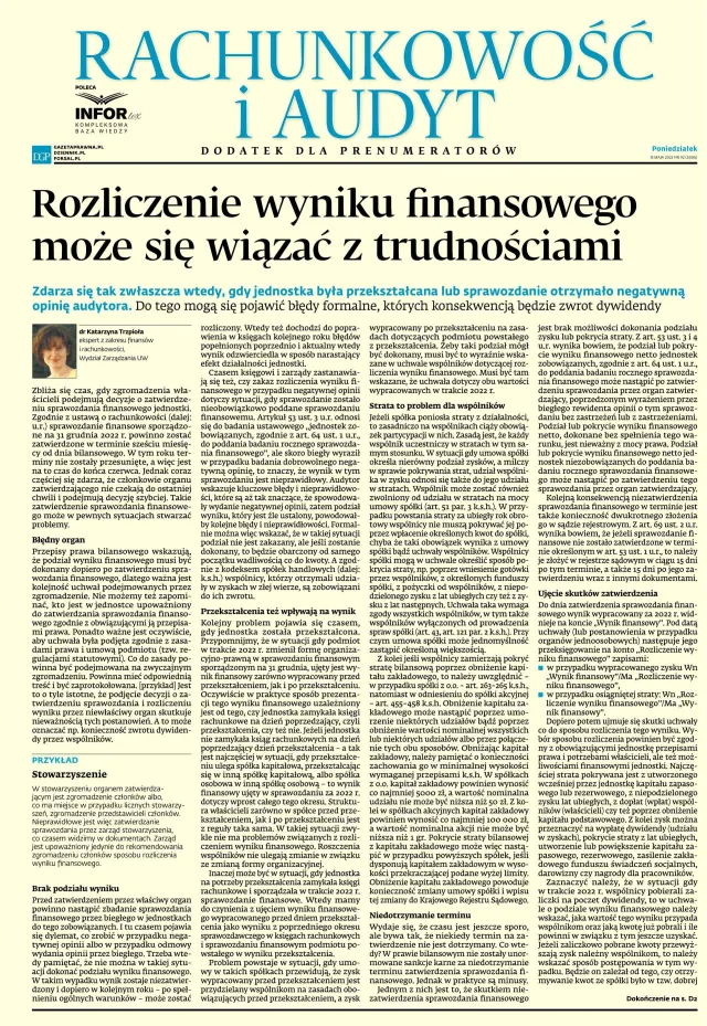 RACHUNKOWOŚĆ I AUDYT