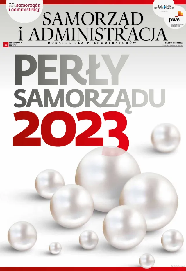 SAMORZĄD I ADMINISTRACJA - PERŁY SAMORZĄDU 2023