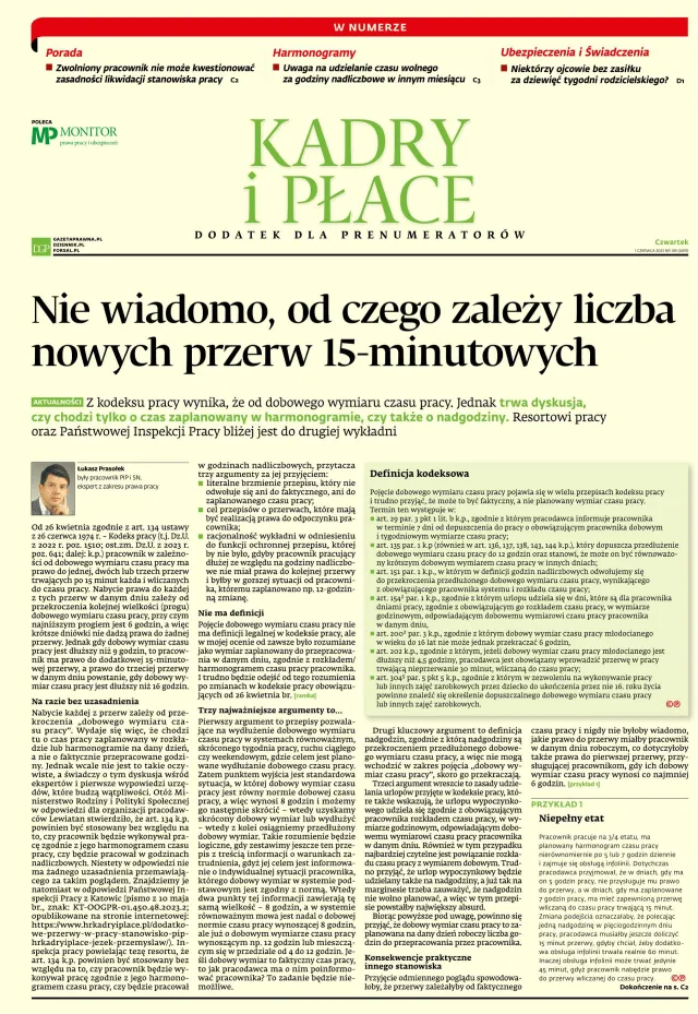 KADRY I PŁACE