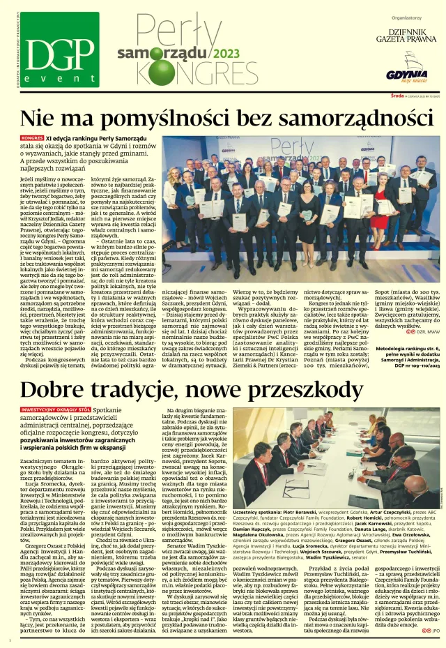 PERŁY SAMORZĄDU 2023