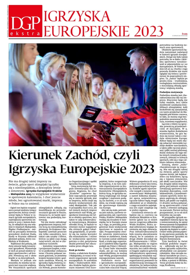IGRZYSKA EUROPEJSKIE 2023