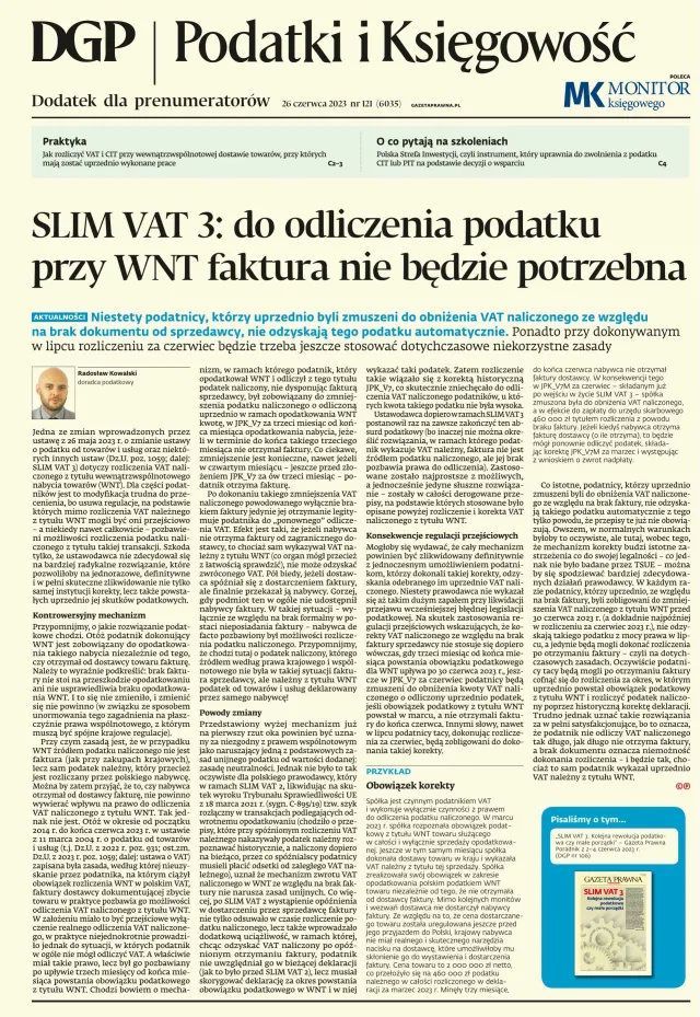 PODATKI I KSIĘGOWOŚĆ