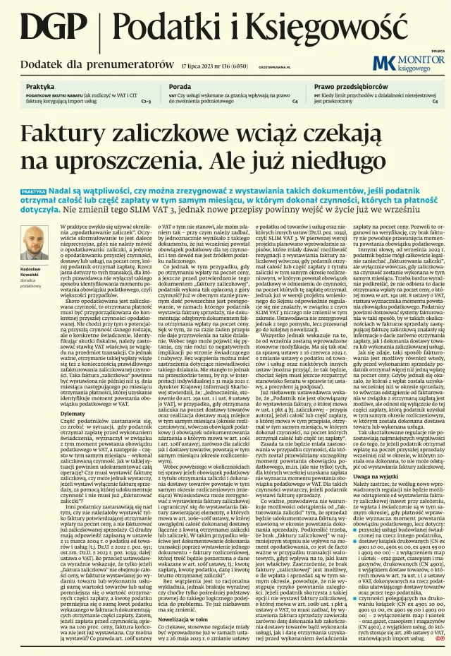 PODATKI I KSIĘGOWOŚĆ