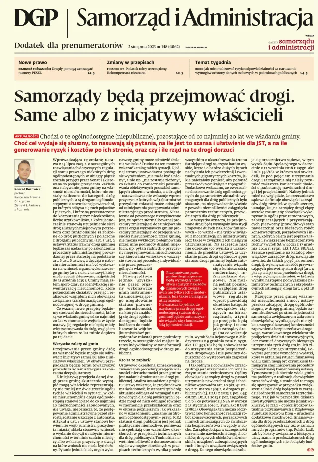 SAMORZĄD I ADMINISTRACJA