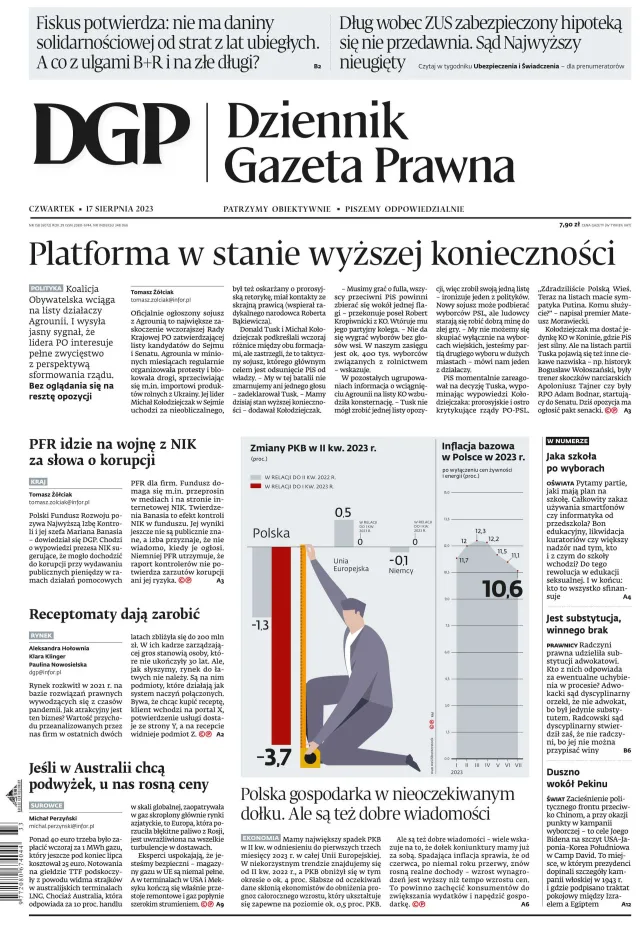 PIERWSZA STRONA DGP