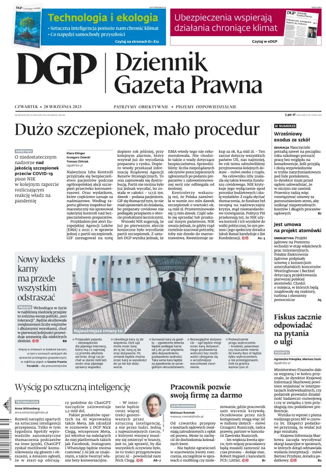 PIERWSZA STRONA DGP