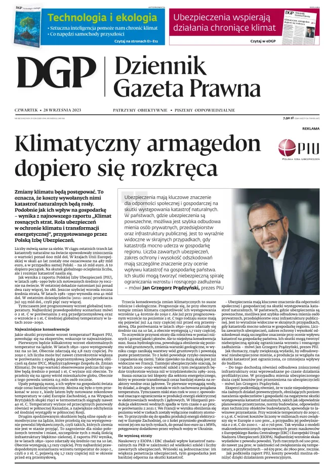 POLSKA IZBA UBEZPIECZEŃ