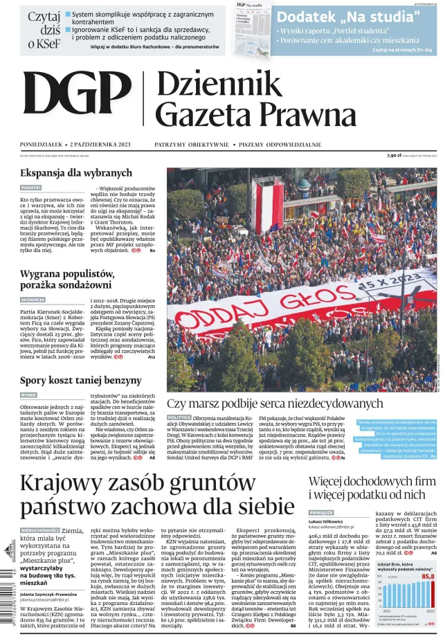 PIERWSZA STRONA DGP