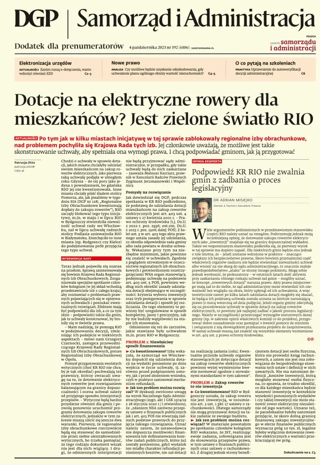 SAMORZĄD I ADMINISTRACJA