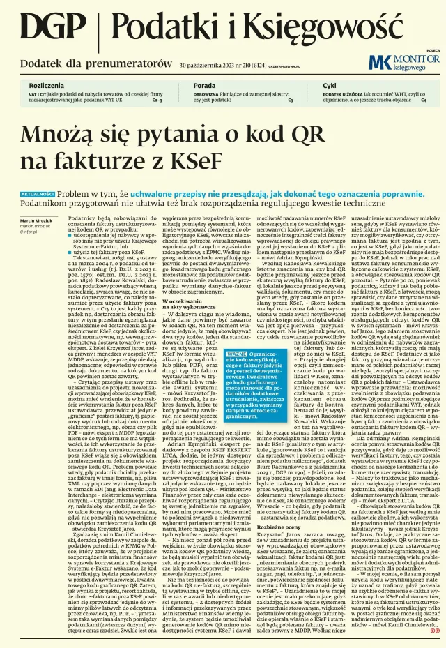 PODATKI I KSIĘGOWOŚĆ