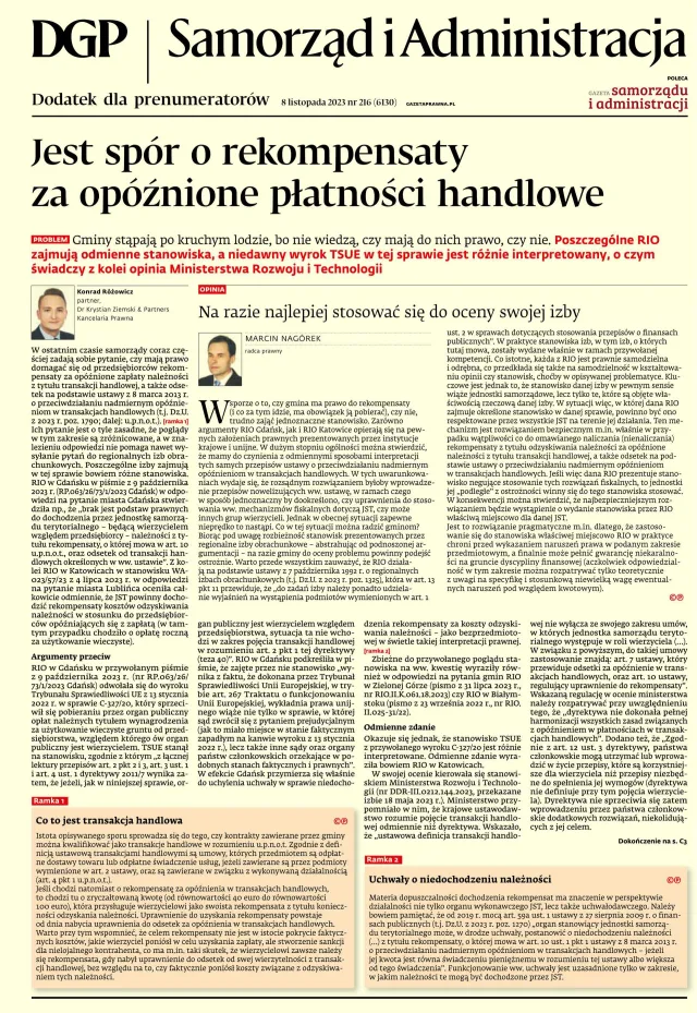 SAMORZĄD I ADMINISTRACJA