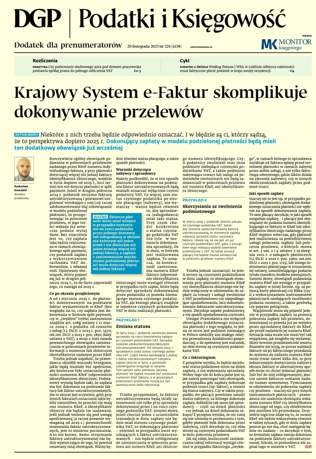 PODATKI I KSIĘGOWOŚĆ