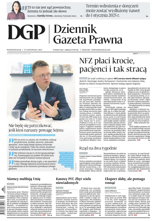 PIERWSZA STRONA DGP