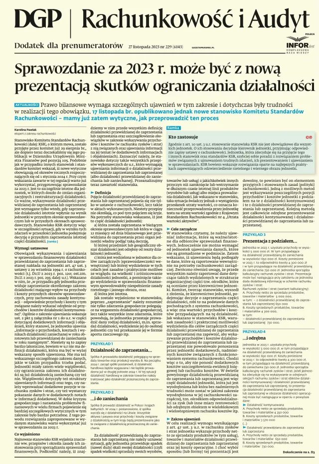 RACHUNKOWOŚĆ I AUDYT