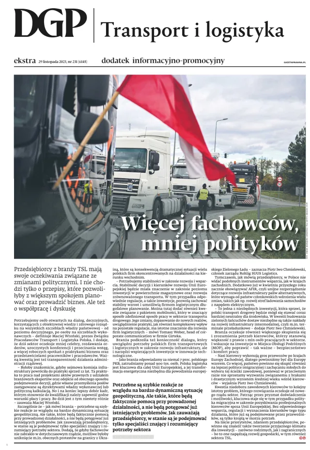 TRANSPORT I LOGISTYKA