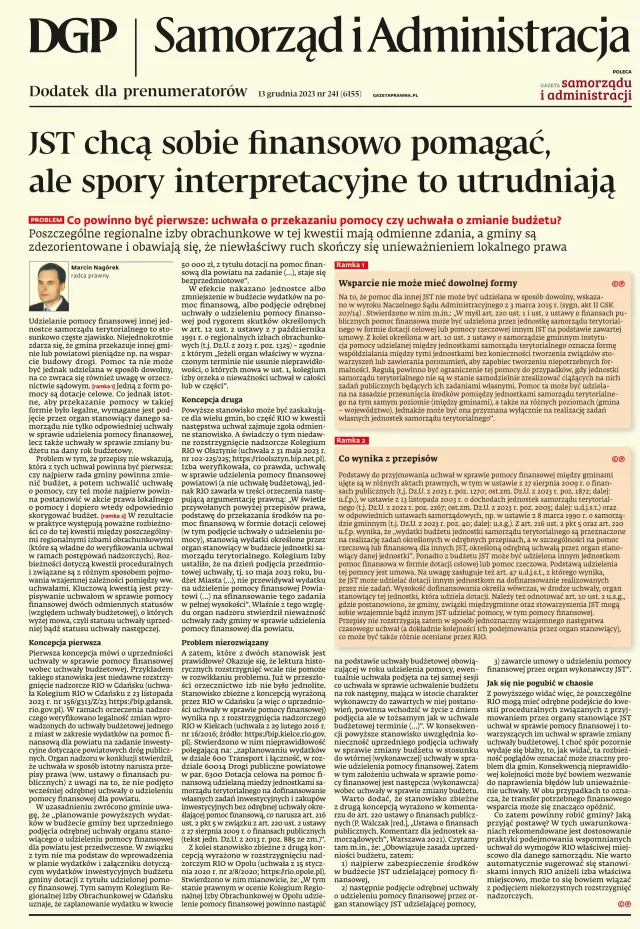 SAMORZĄD I ADMINISTRACJA