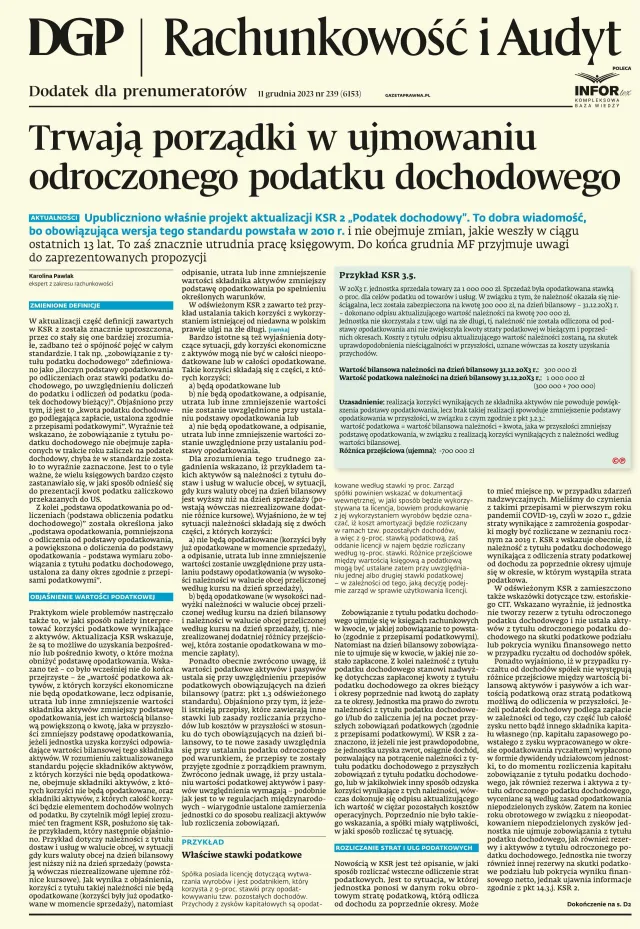 RACHUNKOWOŚĆ I AUDYT