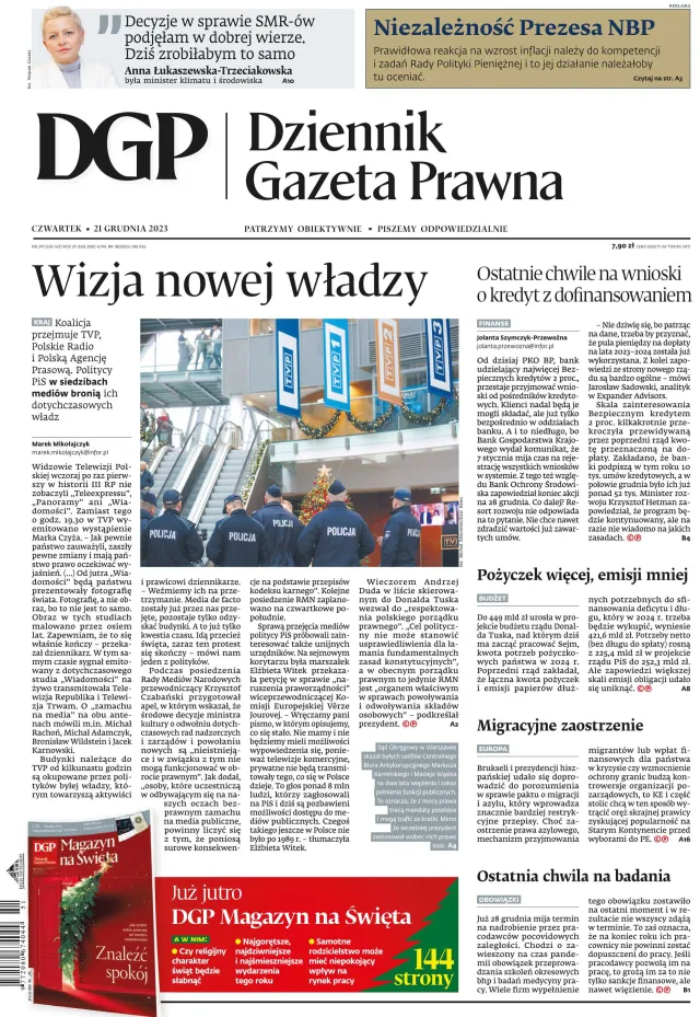 PIERWSZA STRONA DGP