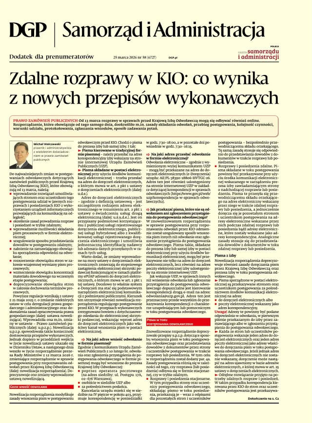 SAMORZĄD I ADMINISTRACJA