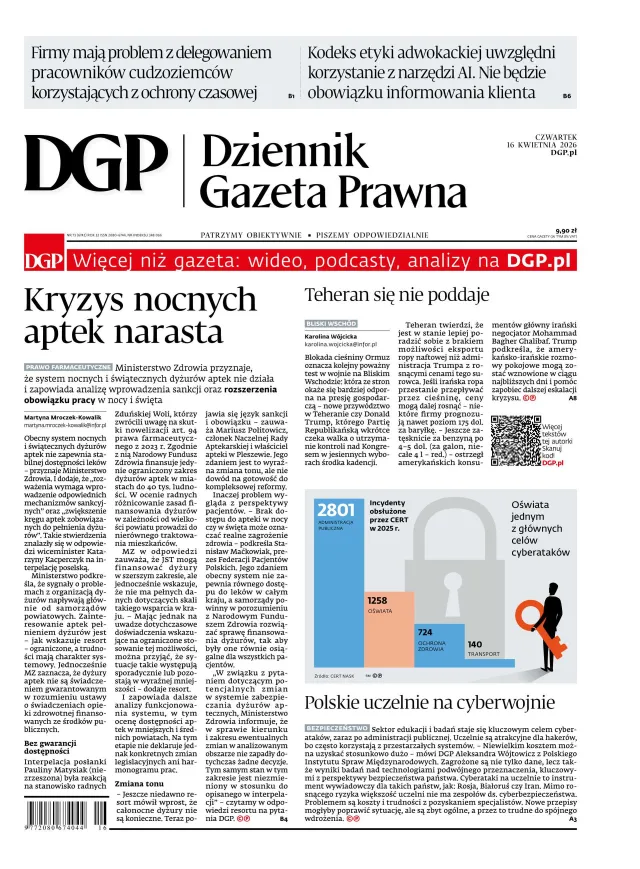 DZIENNIK GAZETA PRAWNA