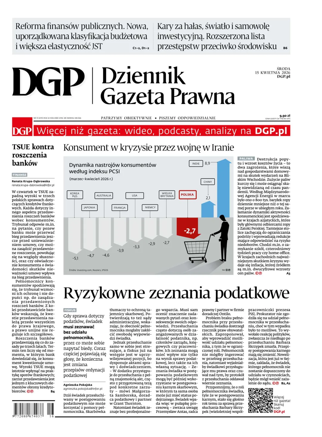 DZIENNIK GAZETA PRAWNA
