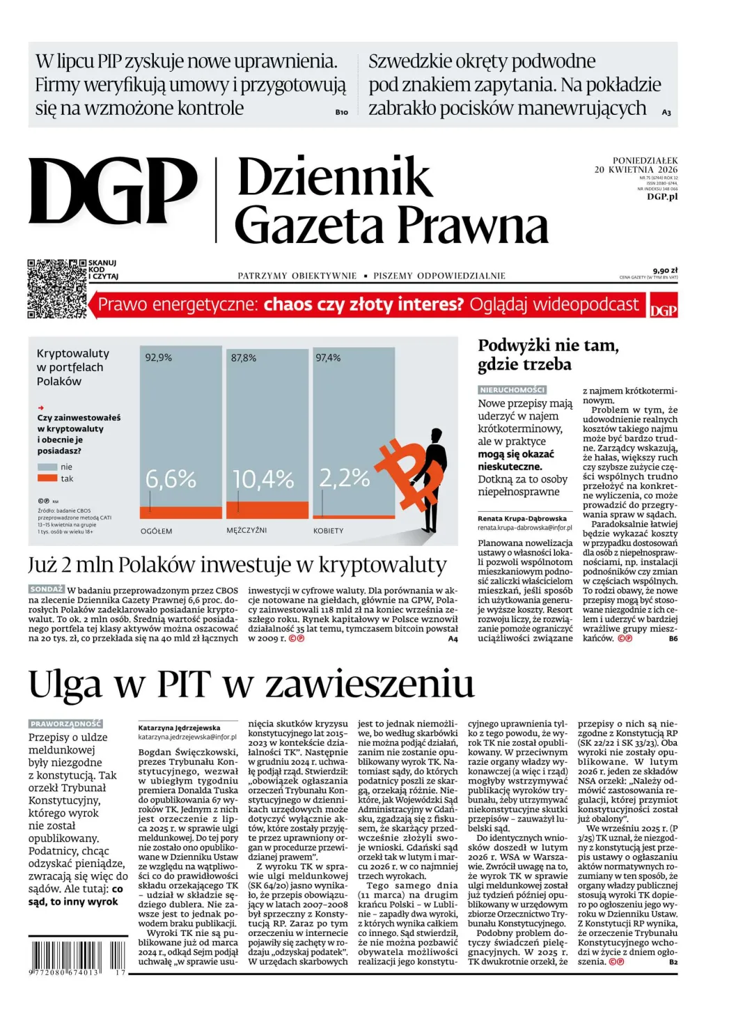 DZIENNIK GAZETA PRAWNA